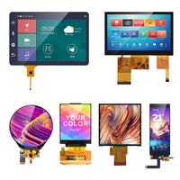High-Definition 4,3-Zoll 480 RGBx272 IPS TFT LCD-Bildschirm mit CTP (I2C) für HD-MI Board 40PIN