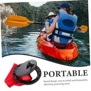 Sac de rangement étanche pour trappe de kayak en ABS de 8 pouces, rangement scellé, plateforme universelle, accessoire de bateau - Product Image 4