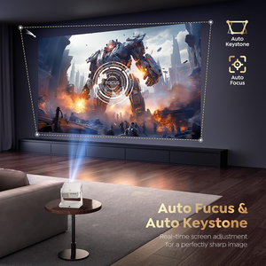 Full HD 1080P <strong>Projector</strong> 4K Smart BT <strong>WiFi</strong> 320ANSI Auto Focus Home Theater Cinema <strong>Projector</strong> - Product Image 2