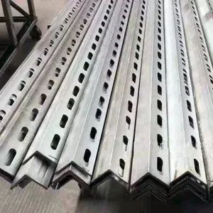 Barre d'angle perforée en acier inoxydable 316, 5mm, 10mm, vente directe en usine