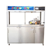 Machine à Popcorn Entièrement Automatique XFD 52oz en Acier Inoxydable, Haute Puissance 12KW, Technologie de Chauffage Rapide à Touche Unique, Idéale pour Cinémas et Boulangeries, Nouveau Modèle Haut de Gamme
