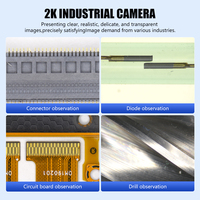 Caméra de microscope d'inspection SMT pour PCB HD 2K EOC 10-600X OEM pour usines d'électronique au Vietnam, en Thaïlande et en Malaisie - Vente en gros