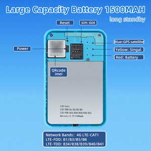 Siêu mỏng ID Thẻ <span class=keywords><strong>GPS</strong></span> <span class=keywords><strong>Tracker</strong></span> 4 gam hỗ trợ SOS hoảng loạn nút gọi điện thoại và lâu dài Pin cho sinh viên/người già/nhân viên - Product Image 5