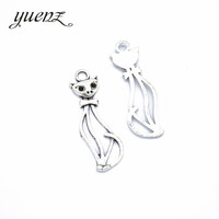 YuenZ – pendentifs pour la fabrication de bijoux, pendentifs pour collier, Bracelet, accessoires, 34x10mm D9270