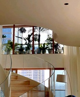 VIKO Spirale Escalier LED Escalier Qualité Blanc Ardoise Escalier En Colimaçon
