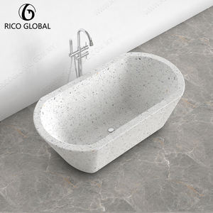 Bañera de Resina de Terrazo Sólido, Colores y Tamaños Personalizados Disponibles para Bañeras - Product Image 3