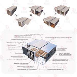<span class=keywords><strong>Casa</strong></span> Container Prefabbricata BDMS 20Ft Moderna Espandibile e Mobile con 2 Camere da Letto, Villa Prefabbricata con Possibilità di Tetto - Product Image 5