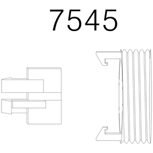 Extension de bouton-poussoir de boîte intégrée en cuivre 1 + 3 cm pour outil de tournage pour boîtes à outils et armoires - Product Image 3