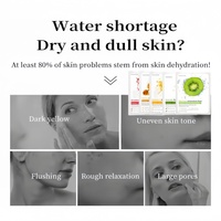 Soins de la peau anti-âge visage masque facial plante naturelle fruit Vc oem feuille de blanchiment masque facial hydratant