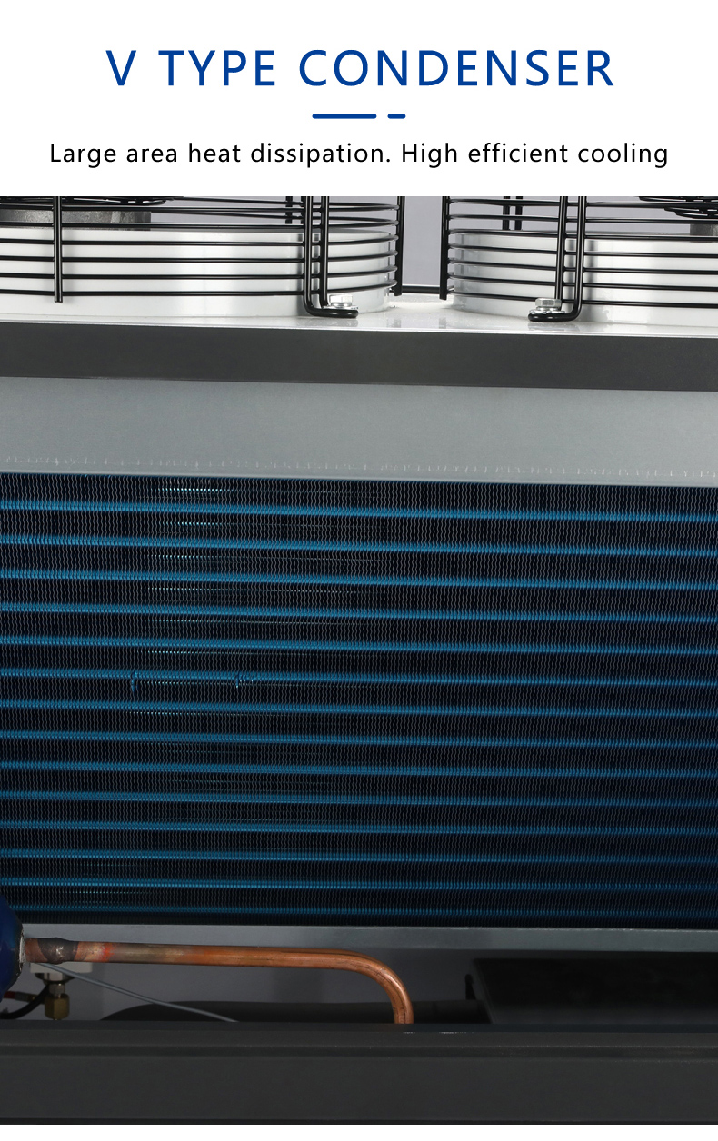 Lechang CE standard 10HP plastic processing industrial air cooled water chiller