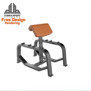 Machine de gymnastique commerciale équipement de Fitness fabricant d'usine debout prédicateur Curl banc de poids double fonction prédicateur bras Cur - Product Image 1