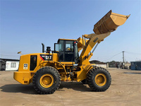 Chargeuse sur pneus Caterpillar 966H d'occasion de haute qualité à prix réduit, moteur diesel, capacité de charge nominale de 6 tonnes