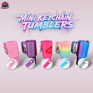 Porte-clés organisateur de rouge à lèvres imprimé en 3D, mini porte-rouge à lèvres, cadeau de Noël ou d'Halloween - Product Image 3
