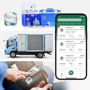 Freshliance <span class=keywords><strong>BLUETAG</strong></span> TH100 Registrador Inalámbrico de Temperatura y Humedad Bluetooth para Vacunas, para Transporte - Product Image 3