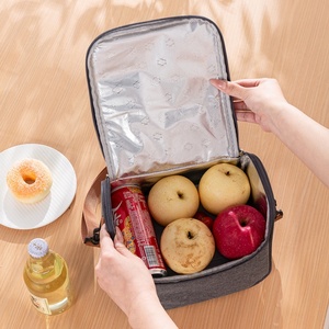 Correa ajustable OEM Logo 600D Tela <span class=keywords><strong>de</strong></span> poliéster Plegable <span class=keywords><strong>Igloo</strong></span> Lunch Cooler Bag Térmico al por mayor - Product Image 2