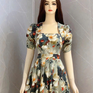 Camisa Estampada de Manga Corta para Mujer, Dulce y Moderna, Vestido Casual de Manga Corta para Mujer - Product Image 2