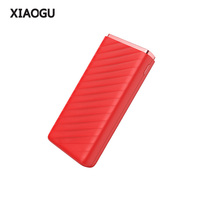 Fournisseur d'usine 10000mAh chargeur portable batterie Ultra-mince double charge batterie externe Kit de boîtier Double sortie USB Micro USB 10W