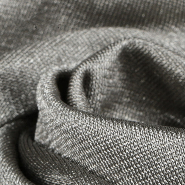 China Faraday Fabric Emf 100% Silver Fiber Emi Shielding Anti Radiation Anti Bacterial Material Block signal Silver Fiber Fabric