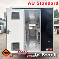 Camion de restauration mobile commercial pour hamburgers, pizzas, paninis, remorque de traiteur pour festivals et vente de rue