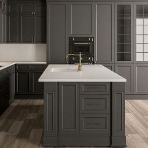 Armoires et accessoires de cuisine de haute qualité Île de cuisine Plan de travail Cuisine modulaire Plan de travail fait main - Product Image 2