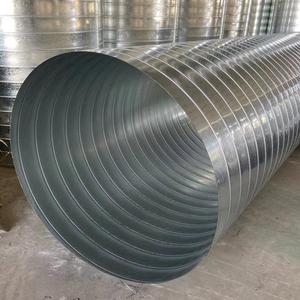 Conduit spiralé <span class=keywords><strong>galvanisé</strong></span> 80x2000mm, épaisseur 0,5-2,0mm, pour ventilation CVC et climatisation - Product Image 5