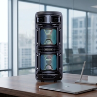 Altavoz de Conferencia ABS-8208 Pro, Voz Clara de Alta Fidelidad, Acabado Mate, Inalámbrico, Logotipo Personalizado de Fábrica, Entrega en 7 Días, Nombre BT Personalizado