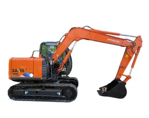 Ekskavator perayap kecil bekas Hitachi hemat biaya Kondisi Bagus ZX75-5A ekskavator bekas