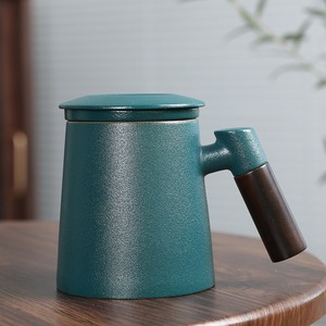<span class=keywords><strong>Tasse</strong></span> <span class=keywords><strong>à</strong></span> <span class=keywords><strong>Infuseur</strong></span> <span class=keywords><strong>à</strong></span> Thé en Céramique MSH 400ml avec Filtre Logo Gravé <span class=keywords><strong>pour</strong></span> Cadeaux d'Entreprise - Product Image 5