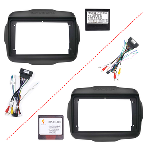 <span class=keywords><strong>Precio</strong></span> de fábrica para <span class=keywords><strong>Jeep</strong></span> <span class=keywords><strong>RENEGADE</strong></span> 2016-2021, marco de Radio DVD para coche de 9 pulgadas, accesorio de instalación, soporte de montaje estéreo de navegación - Product Image 1