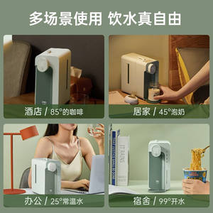 เครื่องทำน้ำร้อนแบบตั้งโต๊ะ JiMi รุ่น M2plus สีเขียวแวนโก๊ะ แบบพกพา ใช้ไฟฟ้า ให้ความร้อนคงที่ ขนาดเล็ก - Product Image 5