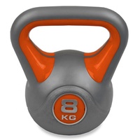 Kettlebell en plastique avec sable pour la salle de sport, vente chaude