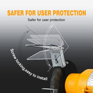 JULANTE MQD3213 Smerigliatrice <span class=keywords><strong>da</strong></span> <span class=keywords><strong>Banco</strong></span> Mini Industriale 250W 220V Monofase per Metallo - Product Image 5