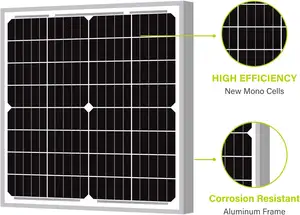 Bir sınıf hücreleri küçük GÜNEŞ PANELI 5w 10w 20w 30w 50w 100w 150w mono güneş panelleri 12v güneş kiti kapalı ızgara güneş enerjisi sistemi