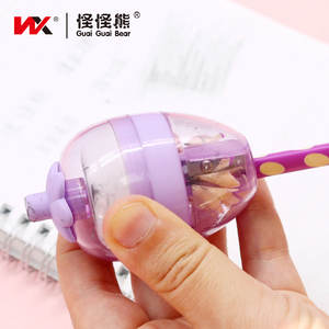 Sacapuntas Kawaii de Plástico ABS+PS con Forma de Fresa, 4 Colores, Gui Guai Xiong, Fuente de Fábrica para Estudiantes, Creativo, Nuevo, OEM, para Niños, al por Mayor - Product Image 1