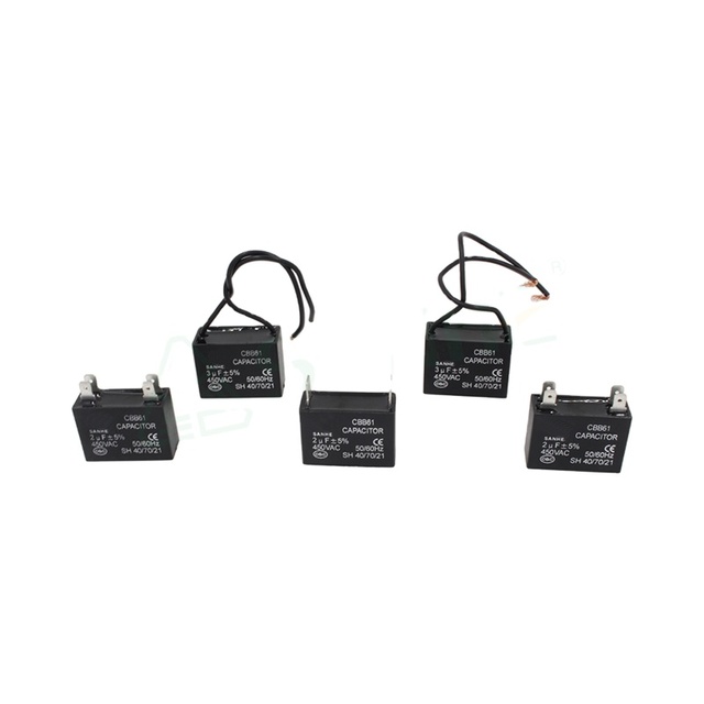 CBB61 18uf Capacitor Motor Run Capacitor for 1-2uf 15uf 370vac for Air Conditioner Parts