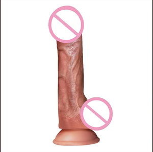 Juguete Sexual Realista con Forma de Pene, Simulación de Pene Suave, Extra Grande, Telescópico, con Calefacción, para Masturbación Femenina - Product Image 3