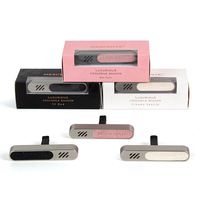 Diffuseur de parfum pour voiture Mescente Luxury, clip pour grille d'aération, alliage d'aluminium, parfum longue durée, évaporation naturelle