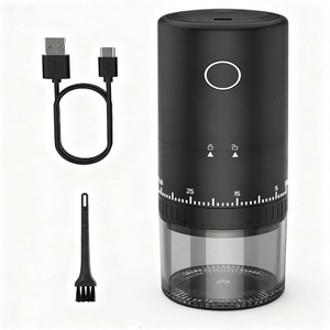 High-Efficiency Portable <b>Coffee</b> <b>Grinder</b> - 25W Power, 40 Coarseness Settings, TYPE-C Charging for Office/Outdoor Use - Product Image 1