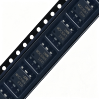 MOC3063SM Optoaislador de Cero Cruce para Controlador Triac, SOP 6, Aislamiento de 600V 5000Vrms