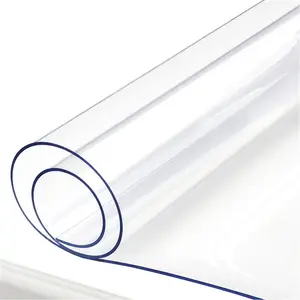 슈퍼 클리어 PVC 시트 0.07mm PVC 투명 시트 롤 얇은 시트의 슈퍼 소프트 유연한 플라스틱 비닐 필름