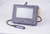 EURVET Equipo Veterinario, Escáner de Ultrasonido Veterinario Impermeable de 8 Pulgadas, Sonda Automática para Medir la Grasa Dorsal en Animales y Detección de Gestación