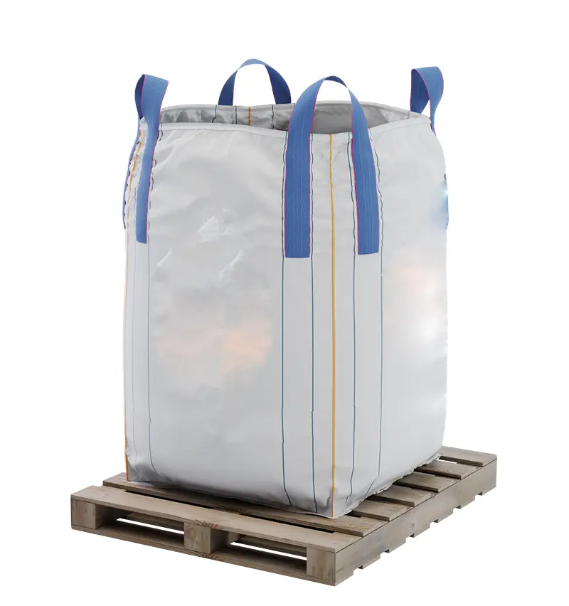 100% Pp Woven Jumbo Bags Fibc 1000 Kg Big Bags Price Virgin Pp 1 Ton Fibc Bulk Bags Super Sacks for Sales