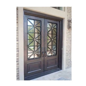 2024 nuevo estilo simple puerta de entrada de hierro forjado rotura térmica - Product Image 2
