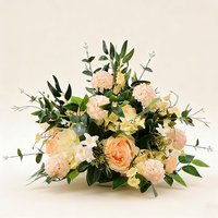 Großhandel Hochzeits-Seidenblumen für den Gang, Geometrische Ständer, Tischdekoration & Bühnendekoration