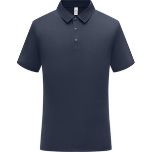 Men's <b>Polo</b> Shirt 200g Cotton Pique Short Sleeve Summer Business Workwear Anti Shrink Thin Fit - Product Image 3