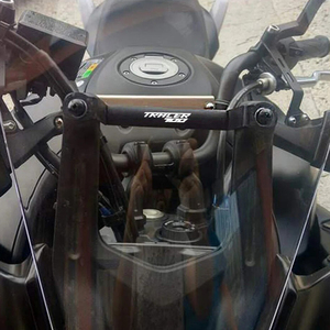 Soporte para teléfono de motocicleta MT 07, soporte de placa de navegación GPS de 12/22MM para <span class=keywords><strong>Yamaha</strong></span> MT-07 <span class=keywords><strong>Tracer</strong></span> 7 <span class=keywords><strong>700</strong></span> GT Tracer7 <span class=keywords><strong>2016</strong></span> 2023 2024 - Product Image 1