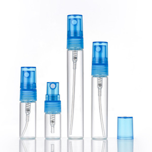 Customized Glass Tester Sample Vial 2ml 3ml 5ml 8ml 10ml Clear Mini Perfume Spray Glass Bottle