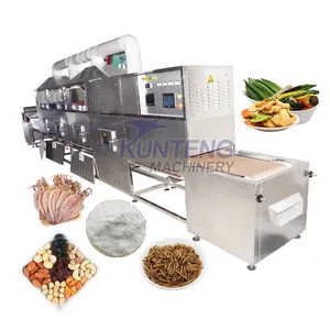 Hot sales industrial microwave tunnel conveyor dryers microwave drying and sterilizing machine