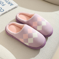 Échantillon gratuit de pantoufles pour chats Chaussons de maison en coton Bottes pour hommes