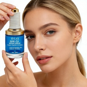 Suero de Péptidos de Cobre GHK Cu 1.5%, Ácido Hialurónico, Aloe Vera, Vitamina C, Reparación Avanzada de la Piel, Estimulación de Colágeno, Antiarrugas, Antienvejecimiento - Product Image 2